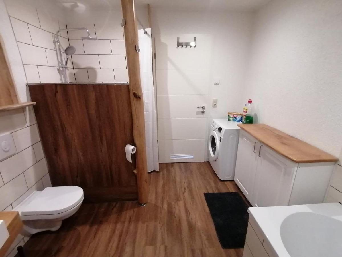85 Qm Wohnung Pauluste Mit Terasse Und Garten 罗斯托克 外观 照片